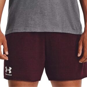 Under Armour Men's Burgundy Athletic Shorts